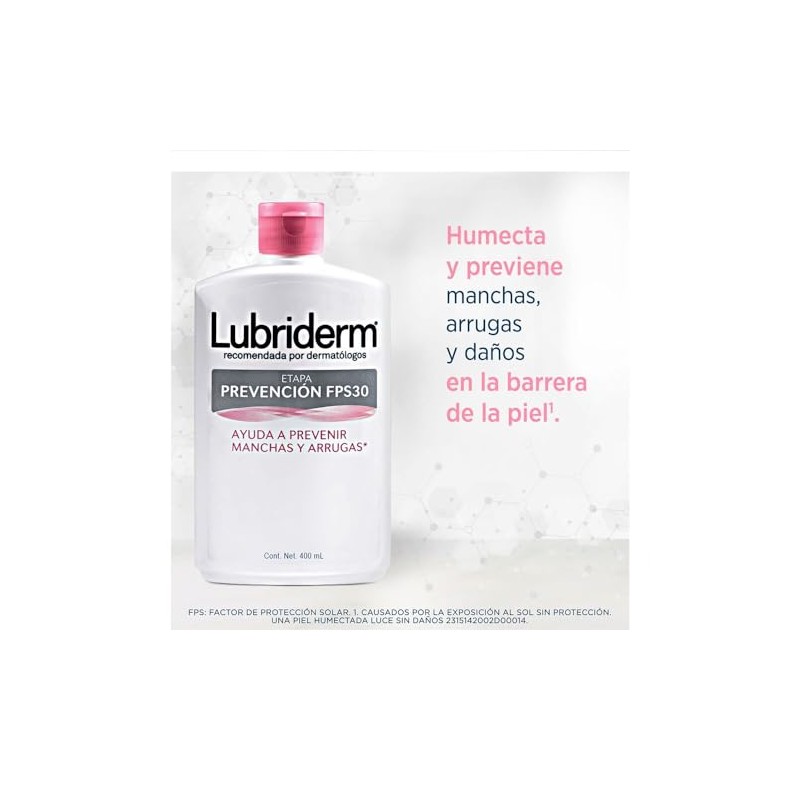 LUBRIDERM Crema Corporal Prevención 400 ml