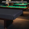 PATIKIL 8 Feet Billiard Pool Table Cover, Waterproof Outdoor Indoor