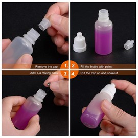 Mixing Balls, 100 Pieces Colour Mixing Balls Stainless Steel Ball Colour Mixing Balls for Model Acrylic Paint Stainless Steel Grade 304 Mixing Balls Model Colour Mixer 5.5 mm Steel Balls
