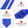 URAQT Men's Ties, Satin Elegant Tie 8 cm for Men,