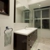 BiutimardenWall Mounted Bathroom Hardware Hand Towel Holder Brass Simple Towel