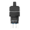 25Pcs Knob Selector Switch Self Locking 3 Speed with Light