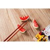 speed mao Cute Watermelon Watermelon Ceramic Chopsticks Rest Caratory, 2