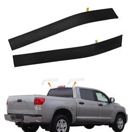 MIYIMORE 2PCS Rear Roof Drip Molding Trim Seal Kit, Compatible with Toyota Tundra CrewMax Cab 2007-2021, Replace 75553-0C030 & 75554-0C030, Left & Right, NOT for Double CAB