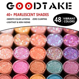 GOODTAKE Wine Red Mica Powder | Resin Color Pigment | Resin Dye | Mica for Soap,Candle Making, Bath Bomb, Slime, Nail Polish, Eye Shadow - Pure Mica Powders (Wine Red, 2 oz)