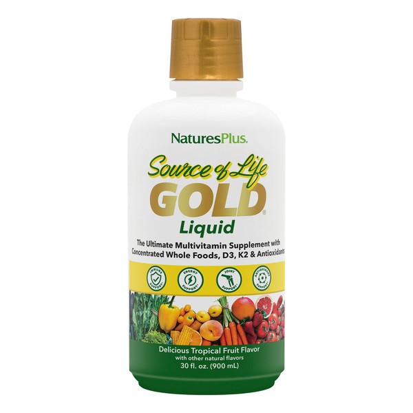 Natures Plus Source of Life Gold Multivitamin Liquid - 30