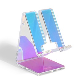 Ellie Rose Acrylic Phone and Tablet Stand Phone Stand, Holder, Dock, Cradle for Desk, Compatible with Smartphones and Tablets …