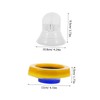 Operitacx Toilet Cistern Donut Toilet Bowl Sealing Gasket High Pressure