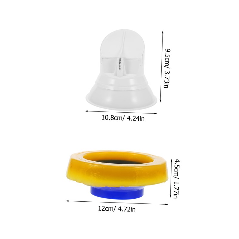 Operitacx Toilet Cistern Donut Toilet Bowl Sealing Gasket High Pressure