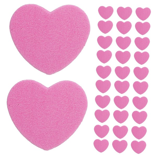 BIUDECO 50pcs Manicure Nail Files Dual-sided Sponge Block Nail File