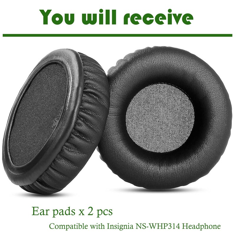 Insignia NS-WHP314 Headphone Replacement earpads Compatible with Insignia NS-WHP314 Headphone