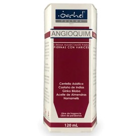 Crema humectante para piernas con varices,piernas cansadas,circulacion,pesadez ANGIOQUIM,OOCHEL PHARMA