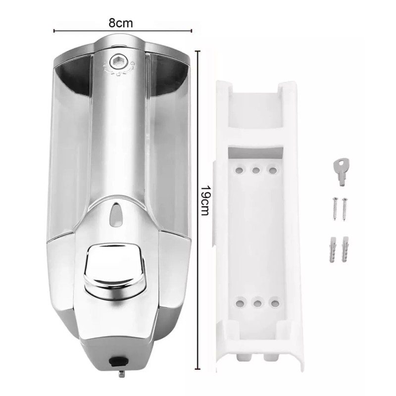 Molin 2 Dispensadores De Jabón Líquido O Gel Antibacterial