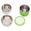 Stackable Stainless Steel Thermal Lunch Container Leakage Proof Retain Freshness