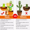 Dancing Cactus Toys,Talking Mimicking Singing Repeats What You Say:_Halloween toy