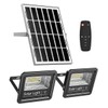 kakalights Solar Flood Light Outdoor 1000LM Dual 6000K Bright White