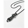 NanMuc Cute Black Cat Pendant Necklace for Women Pet Cat