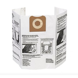 Ridgid VF3502 High Efficiency, Dry Pickup Dust Bags for 12-16 Gallon Ridgid Wet/Dry Vacuums (Pack of 2)