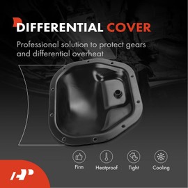 A-Premium Rear Differential Cover Compatible with Jeep Grand Cherokee 1999-2004, 4.0L 4.7L and with, fit for DANA 44 Axle