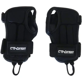 CTHOPER Impact Wrist Guard Fitted Wrist Brace Wrist Support for Snowboarding, Skating, Motocross, Street Racing, Mountain Biking, Weightlifting (Black, L)