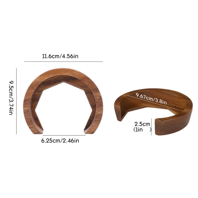 Coffee Machine Wood Grouphead Heat Resistant Professional Grouphead Ring Replacement