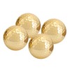 4Pcs Portable High Quality Double Layer Gold Plating Golf Ball