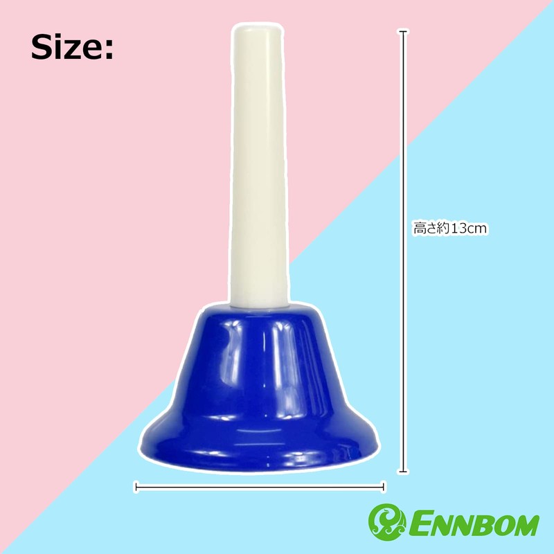 Ennbom Hand Bell Music Bell Kids New Year Gift Percussion