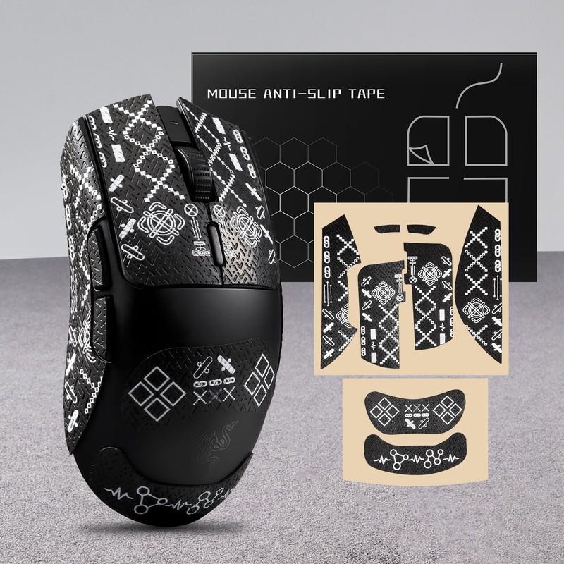 IMMOENUC Mouse Grip Tape, Suitable for Viper V3 HyperSpeed Mouse,
