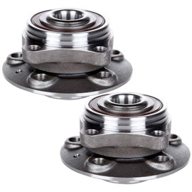 2PCS AZHZ 5 Lugs Front Wheel Hub Assembly Wheel Bearing with ABS Fit 1999-2006 for Volvo for S80 2001-2009 for Volvo for S60 Replace 513194