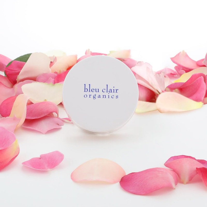 Organic UV Foundation, Rose Rich UV Face Powder, 0.2 oz