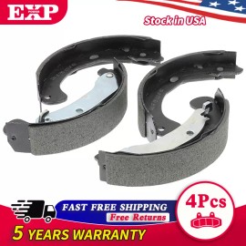EXPPOWER Rear Ceramic Brake Shoes for 2003-2008 Cobalt HHR G5 Pursuit Sunfire Saturn Ion