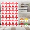 700 PCS Spicy Indicator Stickers 4 Level Chili Pepper Labels