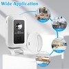Wireless Motion Detector Alarm 32 Song 490ft LED Night Light