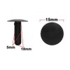 20Pcs 5mm Hole Plastic Rivets Fastener Clips Retainers for Car