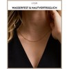 LUUK LIFESTYLE Necklace with Pendant, Chain Made of Waterproof Stainless