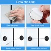 8 Pieces Refrigerator Locks for Children Adults with 10 Keys,