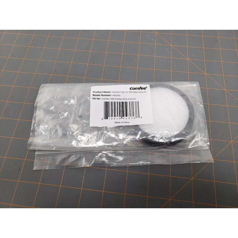 Comfee, Universal Stick Vacuum (Vac) Replacement Filter, Genuine OEM for