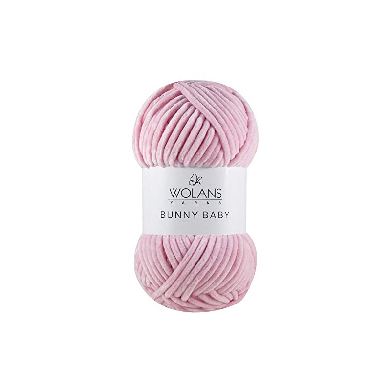 Wolans Bunny Baby Chenille Style Yarn Wool 70 Colours Available