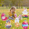 Easter Yard Signs Decorations Outdoor Cute Easter Bunny Chick Lawn