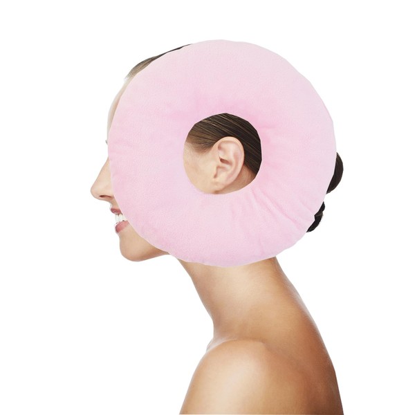 S-SNAIL-OO Ear Piercing Pillow for Side Sleepers, 11" Donut Pillow