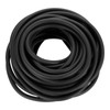 PATIKIL 26 Ft(8M) Black Rubber Tubing, 1/16"(2mm) ID x 3/16"(5mm) OD Natural Latex, 1 Pack