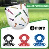Golf Putter Cover DF3 Mallet Putter Headcover Colorful Tee Golf