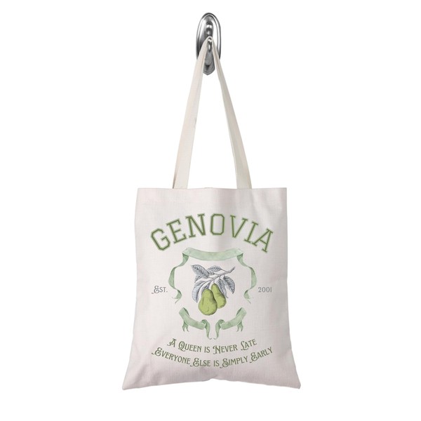 Comedy Movie Gift Genovia Inspired Tote Bag Gift Genovia Lover