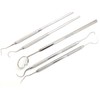 5 Pcs Dental Set Examination Kit Hygiene Cleaning Tartar Calculus