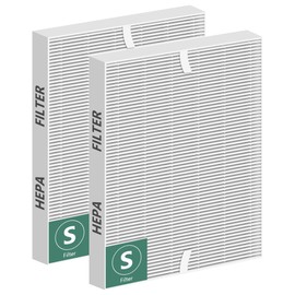 Improvedhand C545 Replacement Filter S Compatible with Winix C545 Air Purifier, True High Efficiency Filter, Replaces Filter S 1712-0096-00 2PACK
