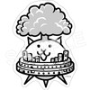 Nyanko Dai Shoten Original Sticker Set Nekonotori Nyanko Great War