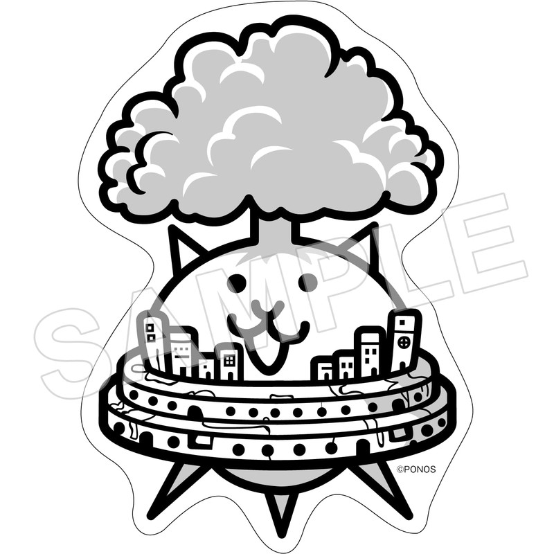Nyanko Dai Shoten Original Sticker Set Nekonotori Nyanko Great War