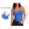 Artfish Women's Sleeveless Cotton Fitted Tank Top Form Fitting Scoop