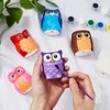 Tanlade 12 Set Paint Your Own Ceramic Planters Mini Owl