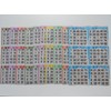 SmallToys Bingo Paper Game Cards - 6 Cards - 10